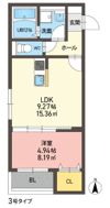M-Stage御井の間取り画像