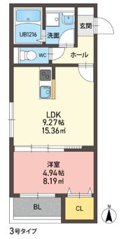M-Stage御井の間取り画像