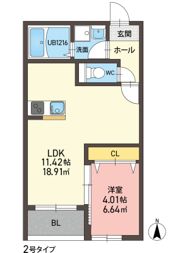 M-Stage御井の間取り画像