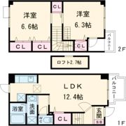 パレ・ノーブルの間取り画像