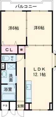 センチュリーアスカⅡの間取り画像