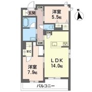 プルミエ グロリエの間取り画像