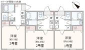 (仮称)アザーレ・アサンテ伊勢原Bの間取り画像