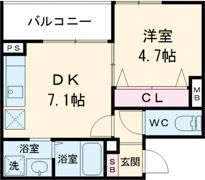 コージーコート膳所の間取り画像