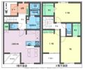 (仮称)三島市萩新築長屋住宅の間取り画像