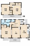 オオサワコーポレーション O邸の間取り画像