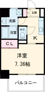 Studie 小倉離宮の間取り画像