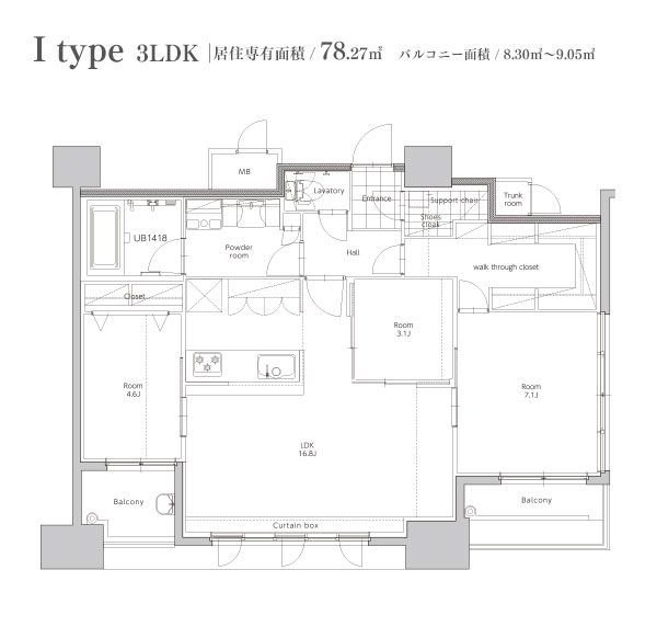 間取図