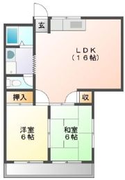 鳩岡ビルの間取り画像