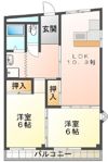 コーポ･すかいんの間取り画像