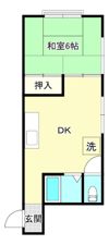 シャトルニュー市島の間取り画像