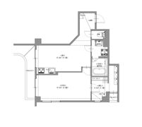 てんぐ屋西新ビルの間取り画像