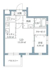リアンレガーロ井尻ステーション EAST館の間取り画像