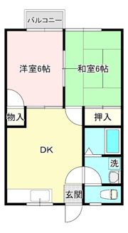 シャトルニュー市島の間取り画像
