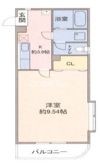 メゾンドヴァンテーヌの間取り画像