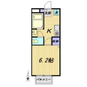ヒルズ北屋敷の間取り画像