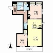シャーメゾン・カレⅡの間取り画像