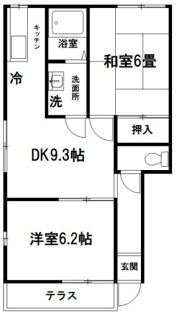 グランハイムたなかの間取り画像