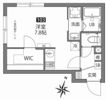 FABRIC中井の間取り画像