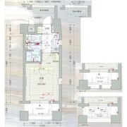 エステムプラザ新宿Premium-EXの間取り画像