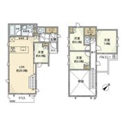 亀井野戸建の間取り画像