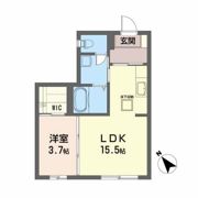 クラヴィエ東仙台の間取り画像