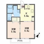 Hills・Kの間取り画像