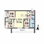 サザンブライト碩田の間取り画像