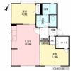 グリーンコーポ島の内 B棟の間取り画像