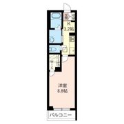 グランドミールAの間取り画像