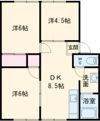 ハイツラポートBの間取り画像