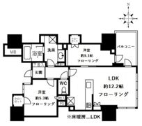 パークホームズ川越新富町アドーアの間取り画像
