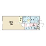 ビューラー鹿島田の間取り画像