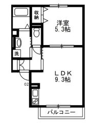 ヴィレッジハルミIの間取り画像