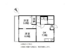 ロワジールVの間取り画像