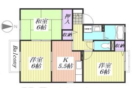 カルム・ロジュマンB棟の間取り画像
