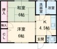 ヴューテラスⅠの間取り画像