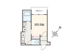 MELLAS久喜の間取り画像