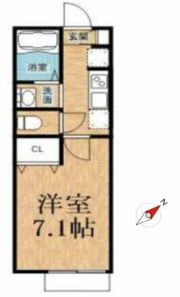 コモド浜野の間取り画像