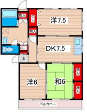 ファイネストKの間取り画像