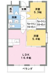 ルシェリアの間取り画像