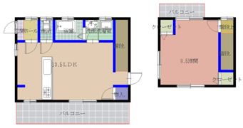 坂本一戸建の間取り画像
