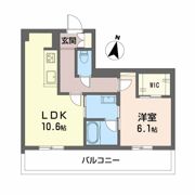 西新ステラレジデンスの間取り画像
