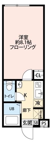 グランクオール東久留米の間取り画像