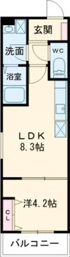 D porta arcobalenoの間取り画像