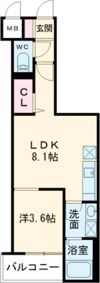 D porta arcobalenoの間取り画像