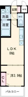 D porta arcobalenoの間取り画像