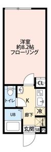 グランクオール東久留米の間取り画像
