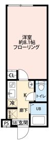 グランクオール東久留米の間取り画像