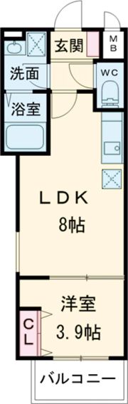 D porta arcobalenoの間取り画像